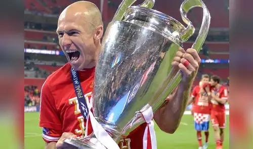 Arjen Robben: Con el título de la Champions League cambié la historia. elpopular.pe
