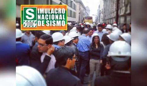 Simulacro Nacional de Sismo tuvo gran respuesta por parte de la población elpopular.pe