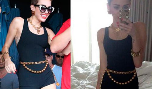 Miley Cyrus preocupa por que cada vez se la ve más flaca. elpopular.pe