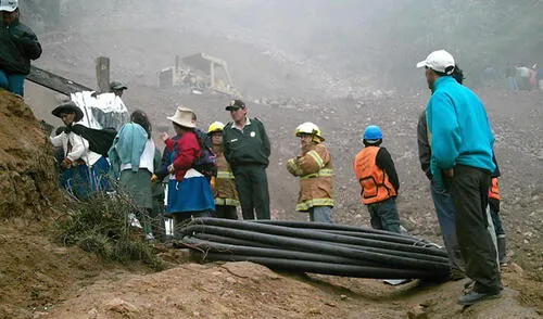 Huaral: Minero muere en derrumbe. elpopular.pe
