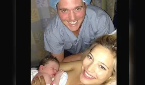 Luisana Lopilato, Michael Bublé y el pequeño Noah elpopular.pe