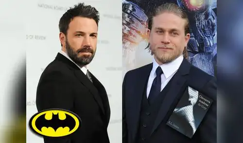 Ben Affleck (Batman) y Charlie Hunnam (Christian Grey) elpopular.pe
