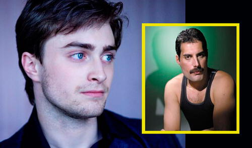 Daniel Radcliffe interpretaría a Freddy Mercury. elpopular.pe
