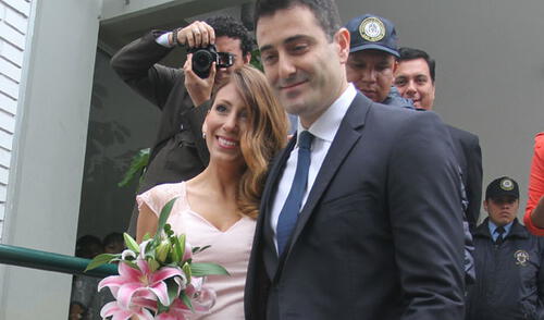 Modelo dio el sí a su novio español. elpopular.pe