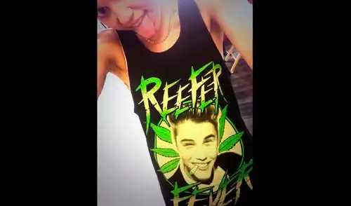 Miley Cyrus: Justin Bieber y la marihuana en nueva foto en Twitter. elpopular.pe