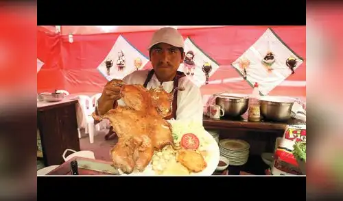 Se celebró “Día del Cuy” con 30 ricos potajes. elpopular.pe