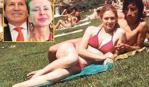 Alejandro Toledo y Elian Karp durante su juventud en foto inédita elpopular.pe