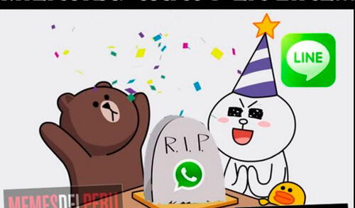 Memes sobre la caída de WhatsApp. elpopular.pe