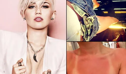 Miley Cyrus y sus nuevos selfies elpopular.pe