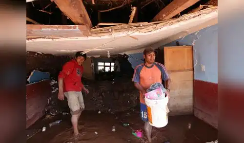 Se están realizando reforzamiento de defensas. elpopular.pe