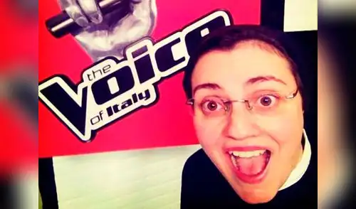 Sor Cristina está a la espera de la final de 'The Voice Italy' elpopular.pe