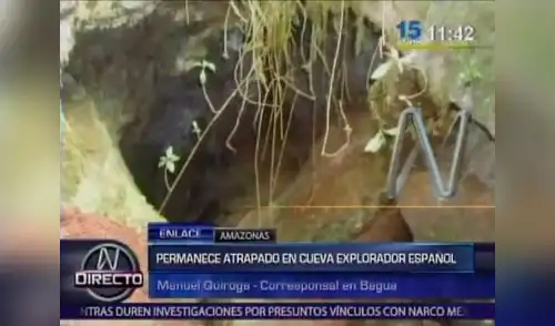 Explorador español sigue sin ser rescatado. elpopular.pe