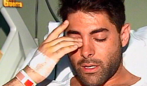 Hombre Roca derramó lágrimas en video grabado. elpopular.pe