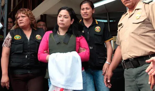 Pasadas las 10:00 de la mañana, fue traída a la capital y conducida a la sede de requisitorias. elpopular.pe