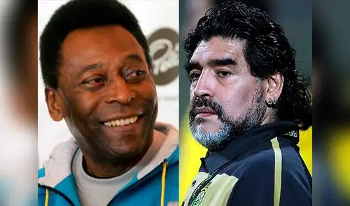 Hinchas de Pelé y Maradona se enfrentan en Twitter elpopular.pe