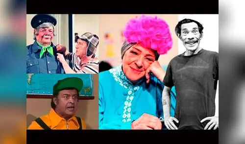 Chespirito y los demás personajes que dejaron de existir. elpopular.pe