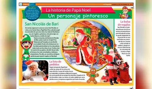 La historia de Papá Noel, un personaje pintoresco. elpopular.pe