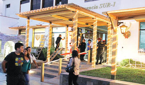 Delegación policial funciona en el lugar hace 15 años y vecinos piden que no sea retirada. elpopular.pe