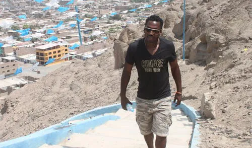 Estuvo en el norte y no solo los mayores le movieron el tema, sino los niños también. elpopular.pe