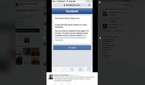 Guido Culasso no puede entrar a su cuenta de Facebook elpopular.pe