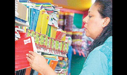 En general, el margen de ganancia en la venta de útiles debe bordear el 30%. elpopular.pe