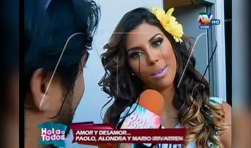 Alondra García Miró contó detalles de su relación con Paolo Guerrero. elpopular.pe