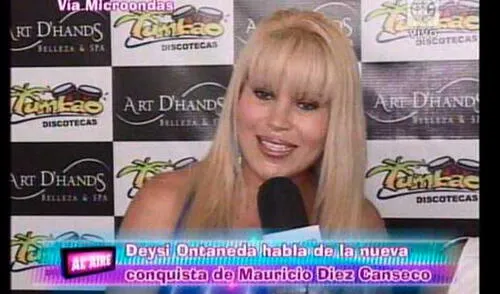 Daysi Ontaneda se ríe de candidatura de pizzero y ningunea a Claudia Serpa. elpopular.pe