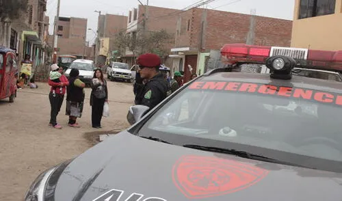 La policía realizó un operativo para dar con los hampones. elpopular.pe