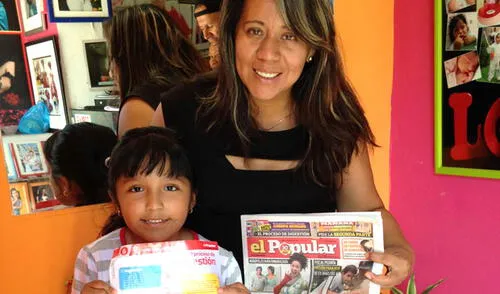 Escolares se beneficiaron con didáctico material educativo. elpopular.pe