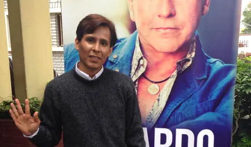 Hugo Apaza estará feliz por encuentro esperado con Ricardo Montaner. elpopular.pe