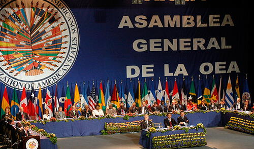 Organización de Estados Americanos (0EA). elpopular.pe