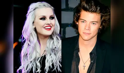 Perrie Edwards y Harry Styles se consuelan elpopular.pe