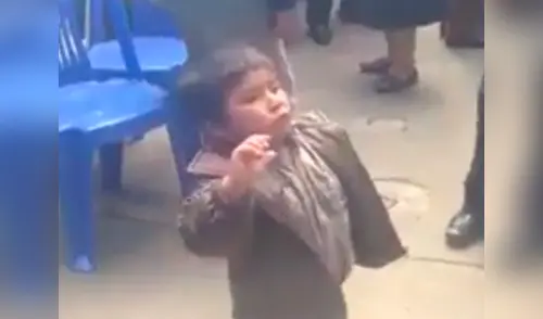 Pequeñín es un éxito bailando Tunantada. elpopular.pe