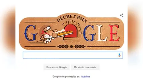 Doodle de Google de este domingo 13 de setiembre del 2015. elpopular.pe