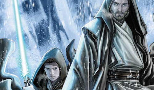 Captura de la portada del nuevo cómic sobre Obi-Wan y Anakin. elpopular.pe