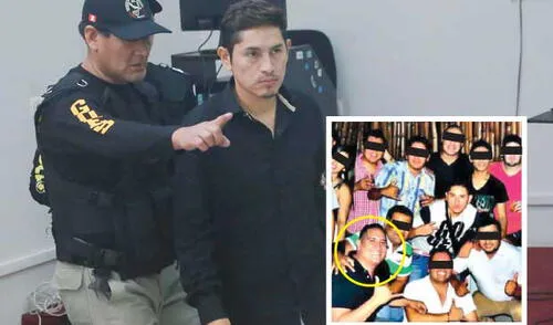 En la toma de arriba se observa a Josué en una foto con Gerald y otros amigos cuando todo era felicidad. elpopular.pe