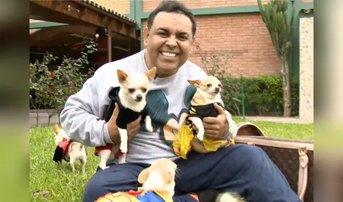 Andrés y sus hijos. elpopular.pe