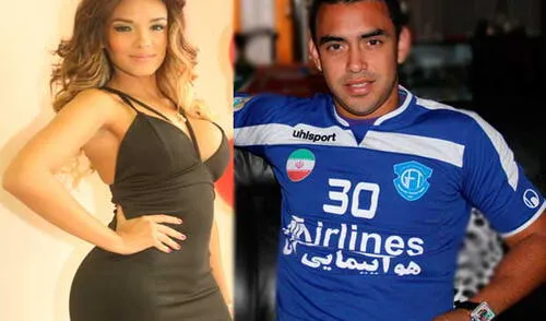 Shirley desprotica contra su ex saliente Diego Chávarri. elpopular.pe