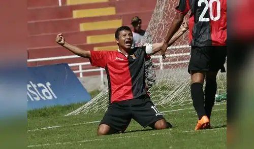 'Cachete' anotó de penal a poco del final del partido elpopular.pe