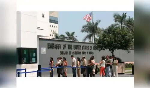 Las colas en embajada de EE.UU. pronto podrían acabar elpopular.pe