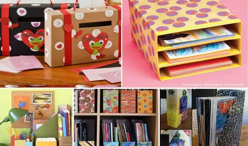 No tires tus cajas dale un uso creativo para el escritorio elpopular.pe