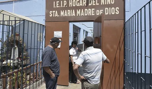 El colegio Niño Santo domingo fue blanco del hampa. elpopular.pe
