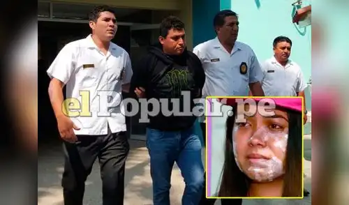 Agresor fue acompañado por su madre al momento de su entrega elpopular.pe