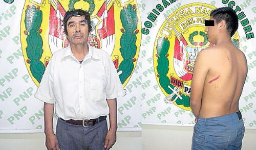 El sujeto fue llevado a la comisaría elpopular.pe