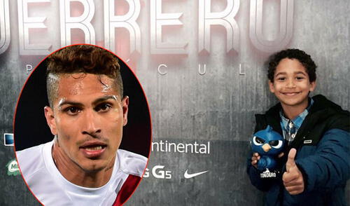 Niño dice que es un sueño encarnar a Paolo Guerrero. elpopular.pe