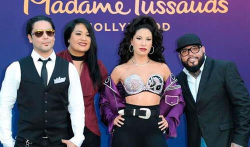 Selena Quintanilla: Su figura de cera impacta en museo de Hollywood elpopular.pe