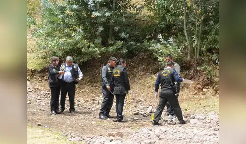 En este lugar fue encontrado el cuerpo calcionado. elpopular.pe