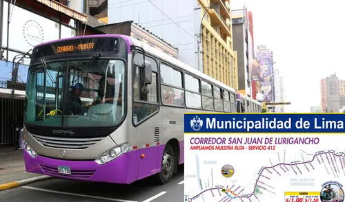 Desde mañana buses del corredor de San Juan de Lurigancho llegarán a la Av. Tacna elpopular.pe
