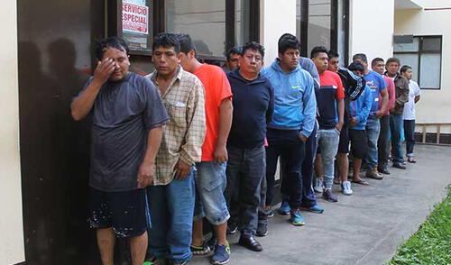 Detenidos estaban dispuestos a todo con tal de seguir cometiendo sus fechorías. elpopular.pe
