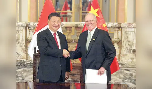 hubo gran despliegue de seguridad durante visita de mandatario chino elpopular.pe